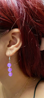 Radiant Spectrum Silver Earring