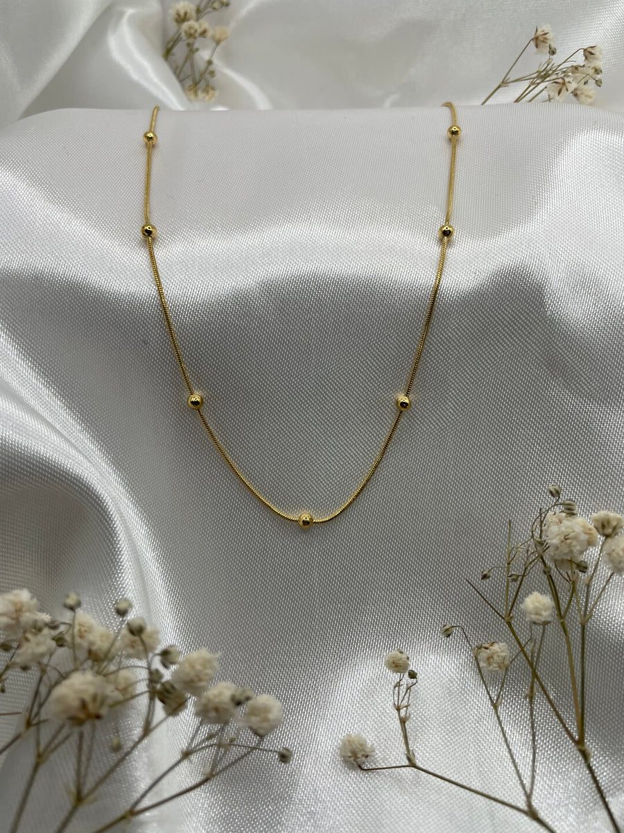 Clavicle Satelite necklace