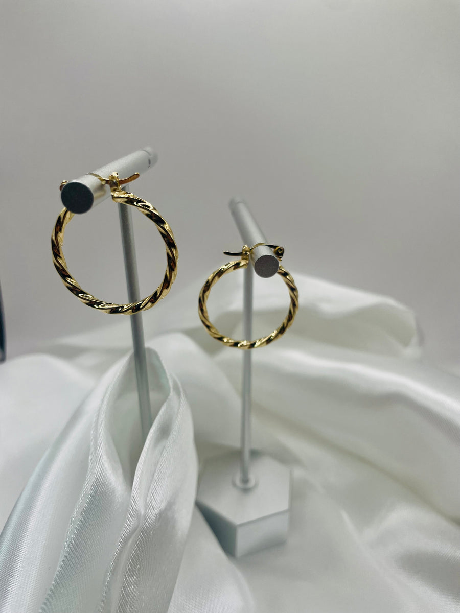 Statement Golden Hoops