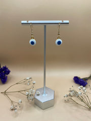 Evil Eye Gold Earrings